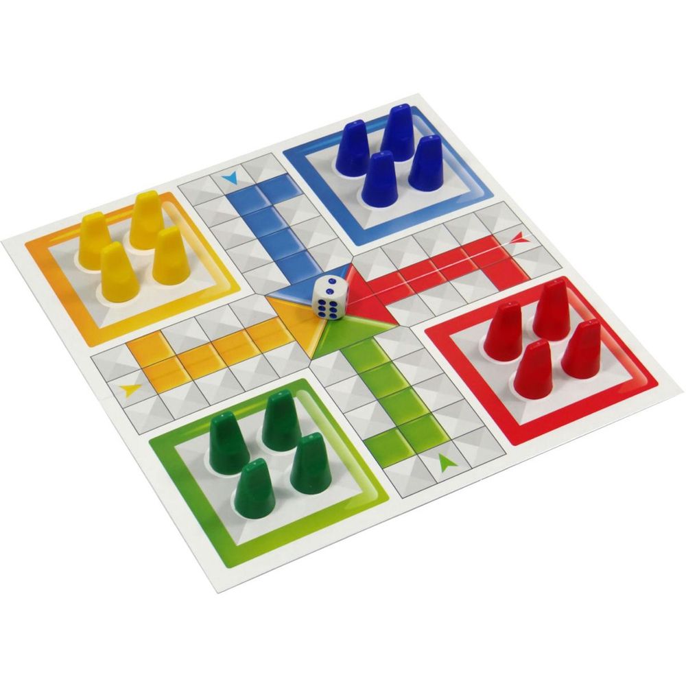 Jogo De Tabuleiro Ludo infantil coluna jogos educativos em Promoção na  Americanas