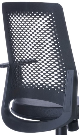 Cadeira Escritório Giratória Easy Diretor Preta | Mirage Móveis
