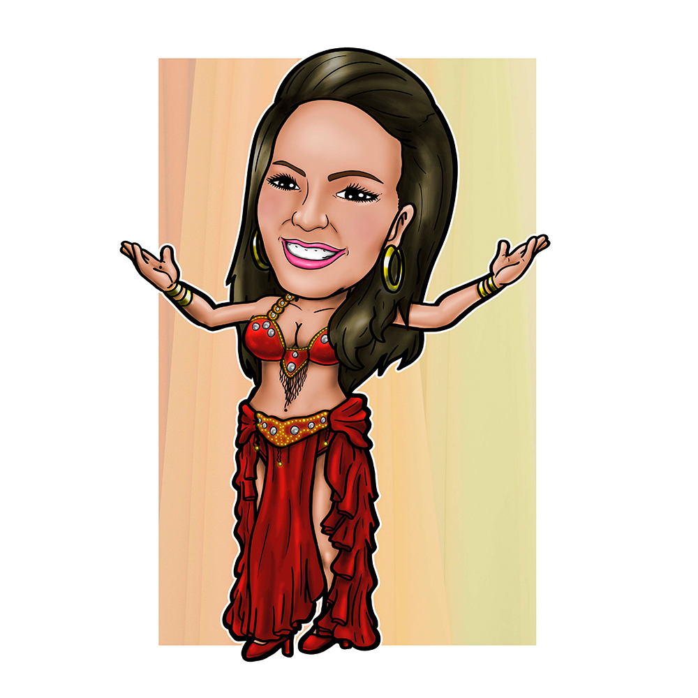 caricatura-dancarina