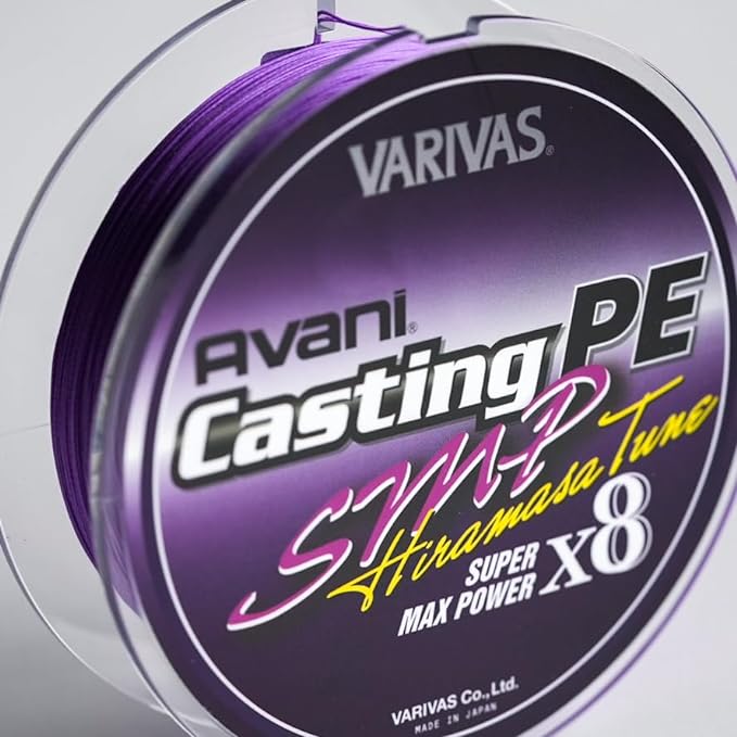 Linha Multifilamento Varivas Avani Casting SMP Hiramasa Tune X8