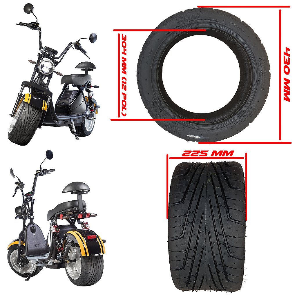 Pneu 215/40-12 pour scooter électrique et Azur Scooter Ride50 – gtcourtage  elec 83