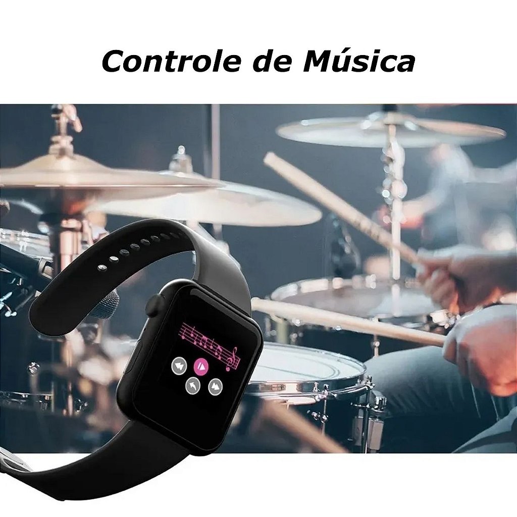 smartwatch v6 rosa