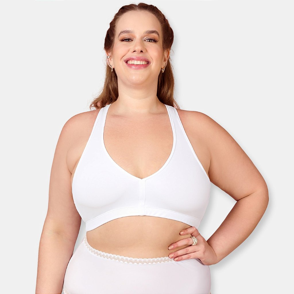 TOP NADADOR PLUS SIZE, TODO EM MICROFIBRA COM ELÁSTICO EMBUTIDO NA BASE