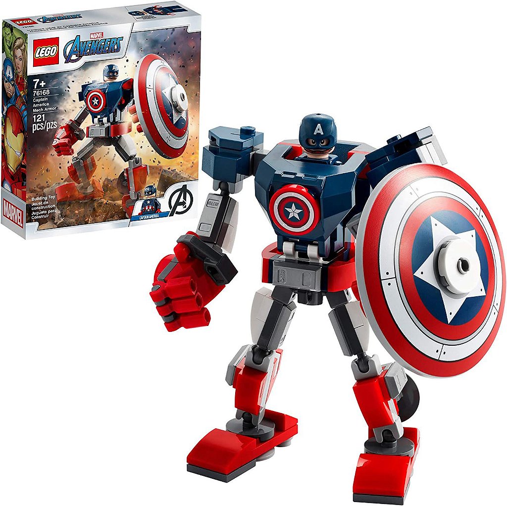 【希少】PROTOTYPE OPTION MCRSS LEGO MARVEL ARMADURA ROBO DO CAPITAO AMERICA 76168 - Star Brink