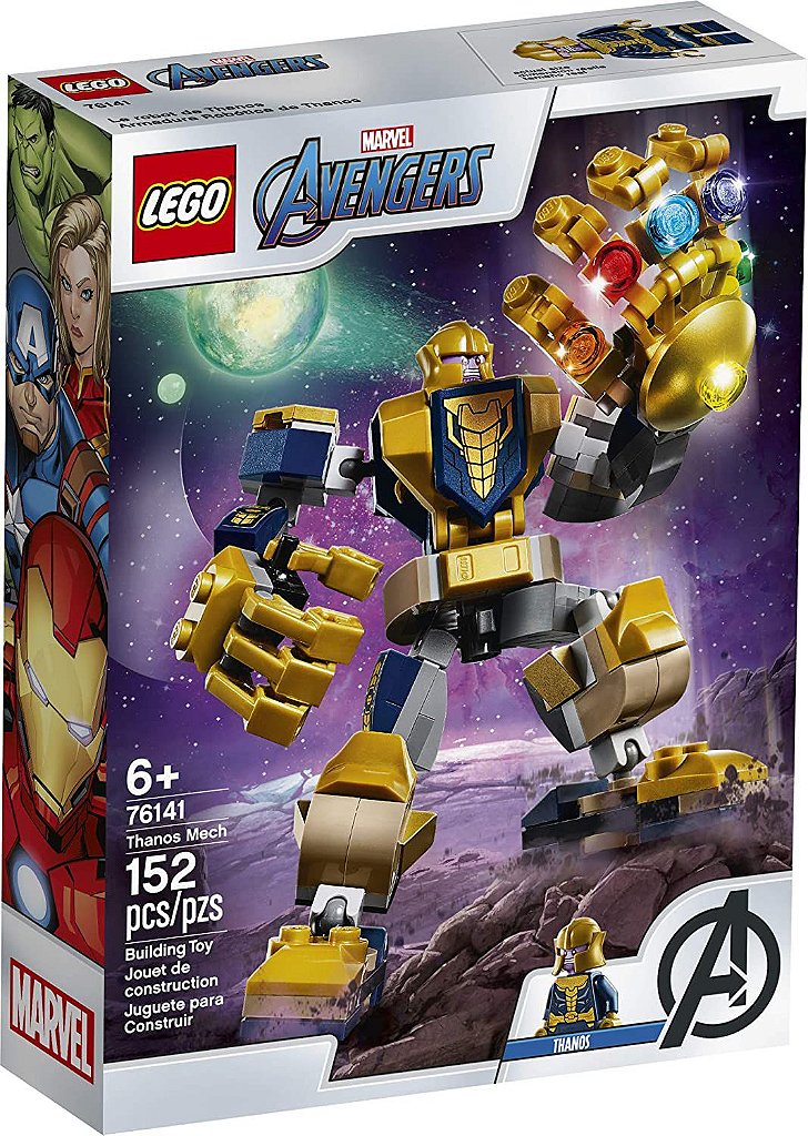 LEGO SUPER HEROES ROBO THANOS 76141 - Star Brink Brinquedos