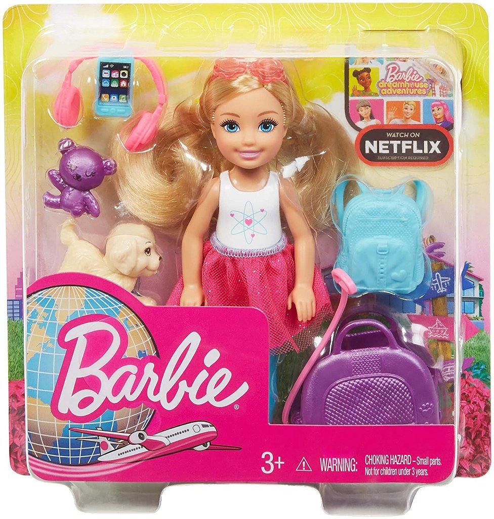 Barbie - Dreamhouse adventures - futebol da Chalsea com cachorrinhos -  Mattel