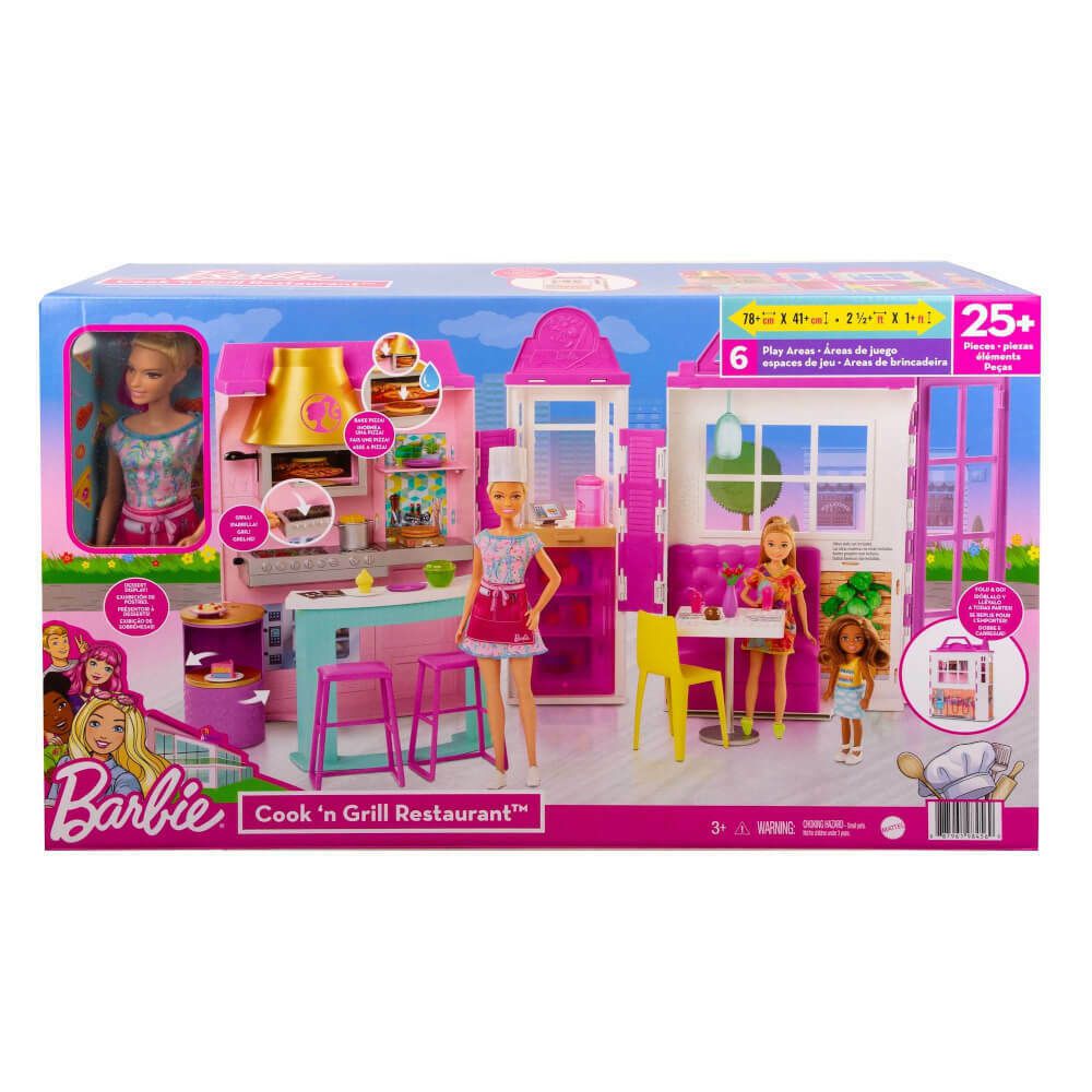 BARBIE CASA COM BONECA CENARIO GLAM- HCD48-Mattel - Star Brink