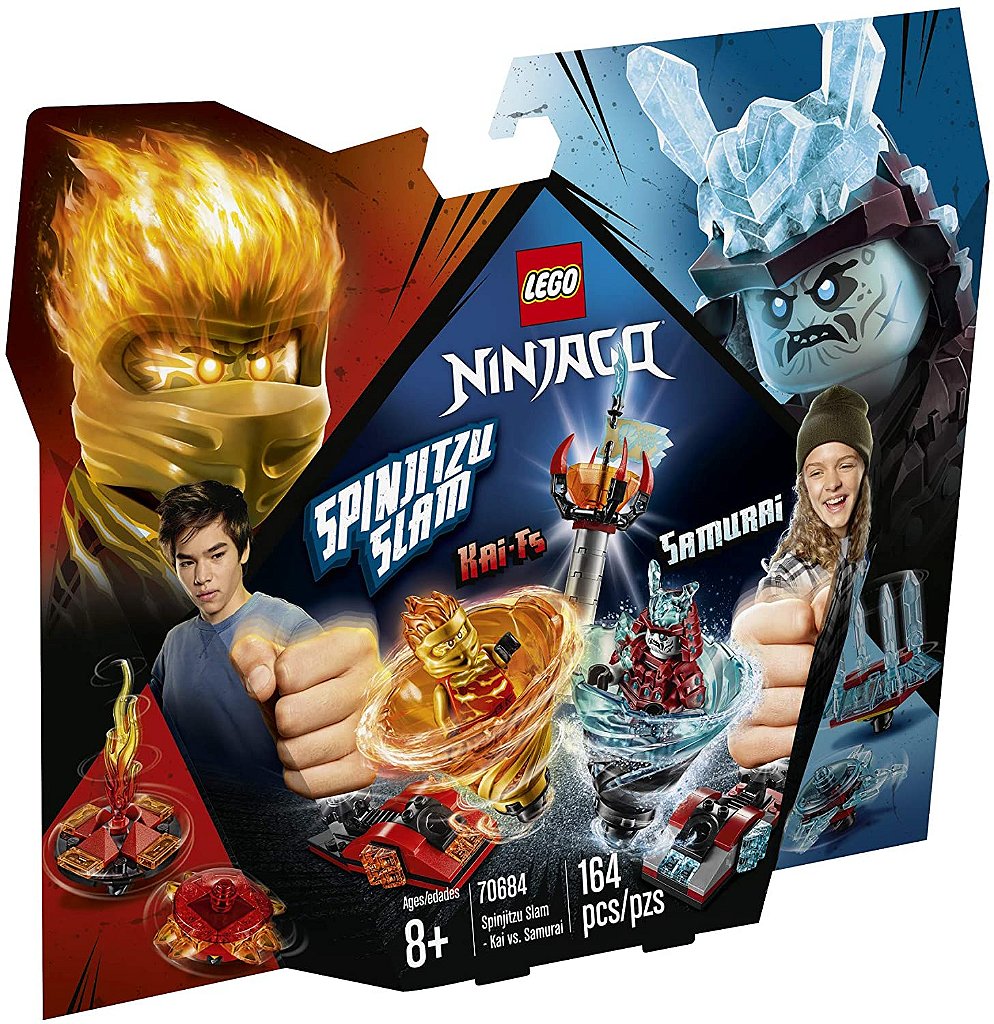 LEGO NINJAGO SPINJITZU KAI VS SAMURAI 70684 - Star Brink Brinquedos