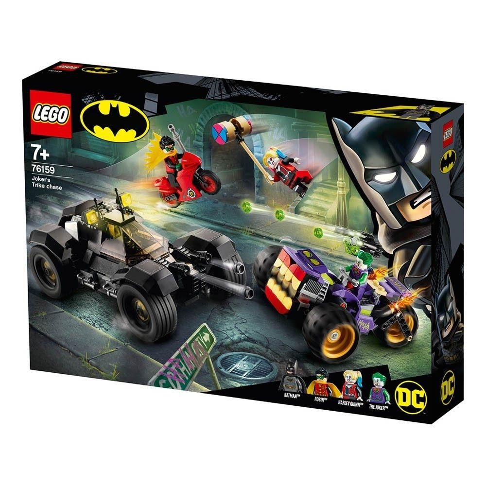 Lego - DC Comics - Batman - Perseguição de Batmóvel: Batman vs. Coringa -  76264