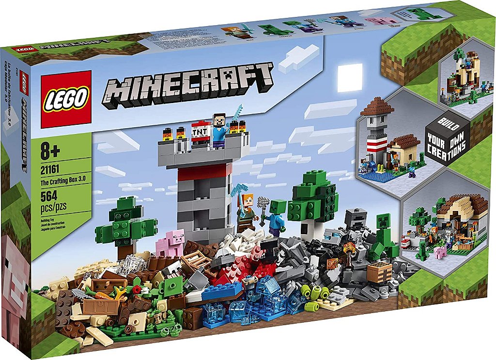 Lego Minecraft A Casa Cogumelo - 21179