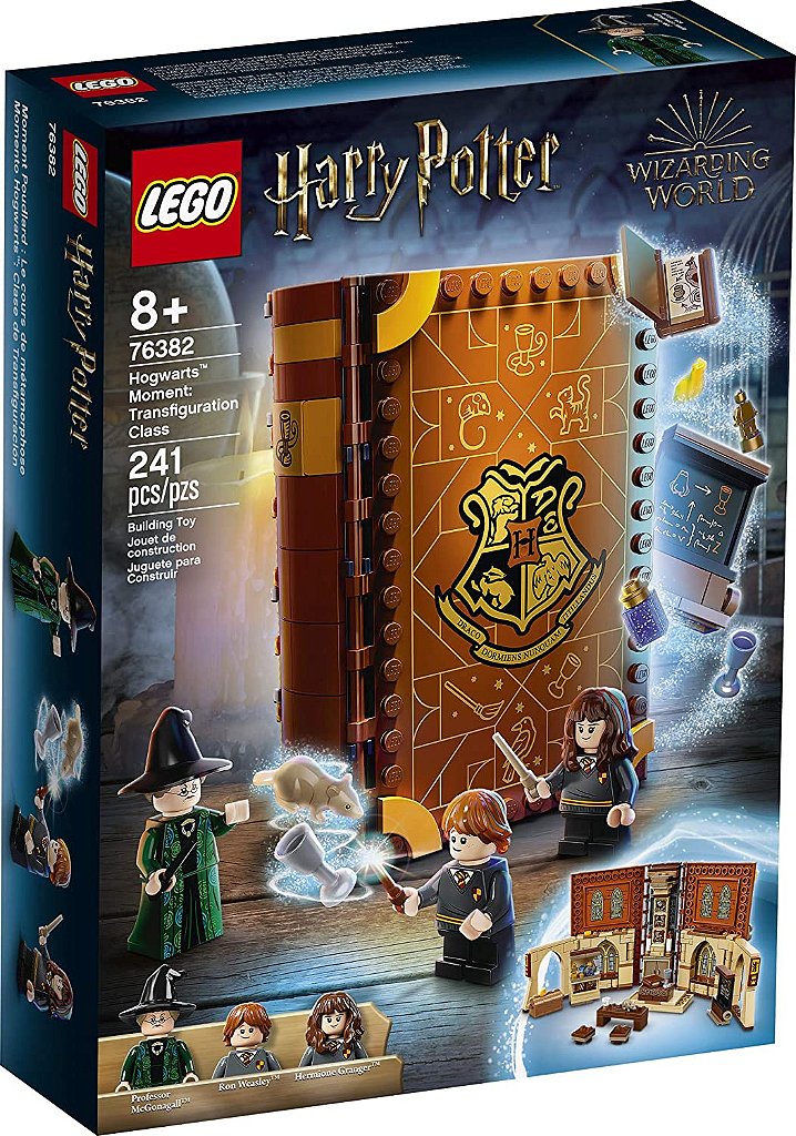 LEGO HARRY POTTER MOMENTO HOGWARTS: AULA DE TRANSFIGURACAO 76382