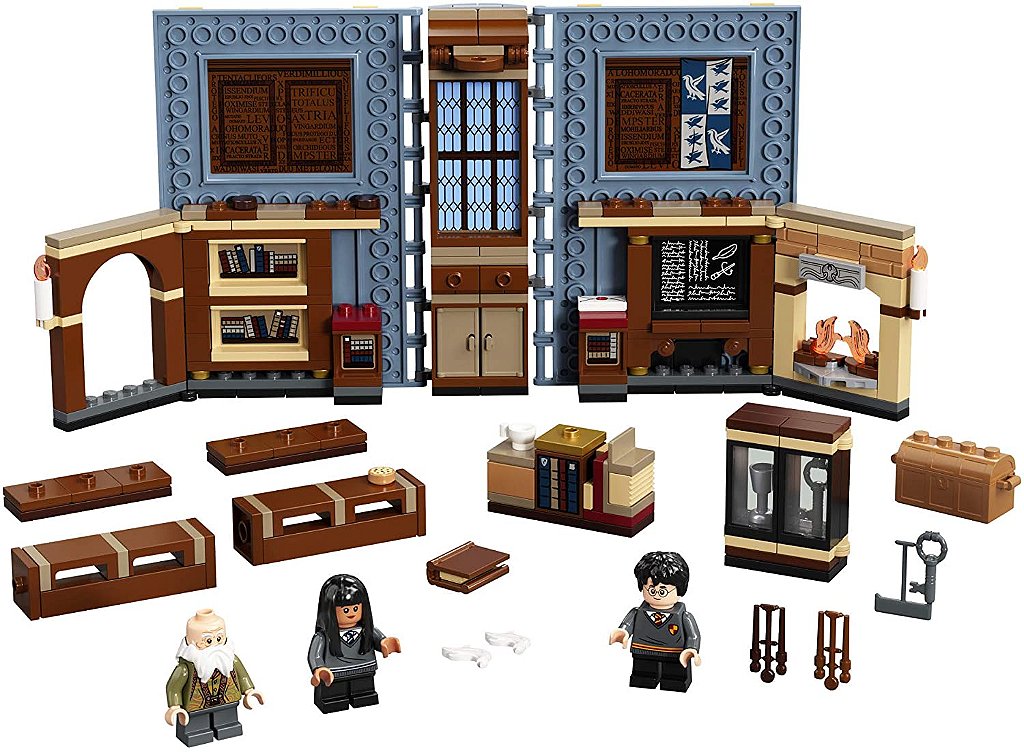 LEGO HARRY POTTER MOMENTO HOGWARTS: AULA DE ENCANTAMENTOS 76385 - Star  Brink Brinquedos