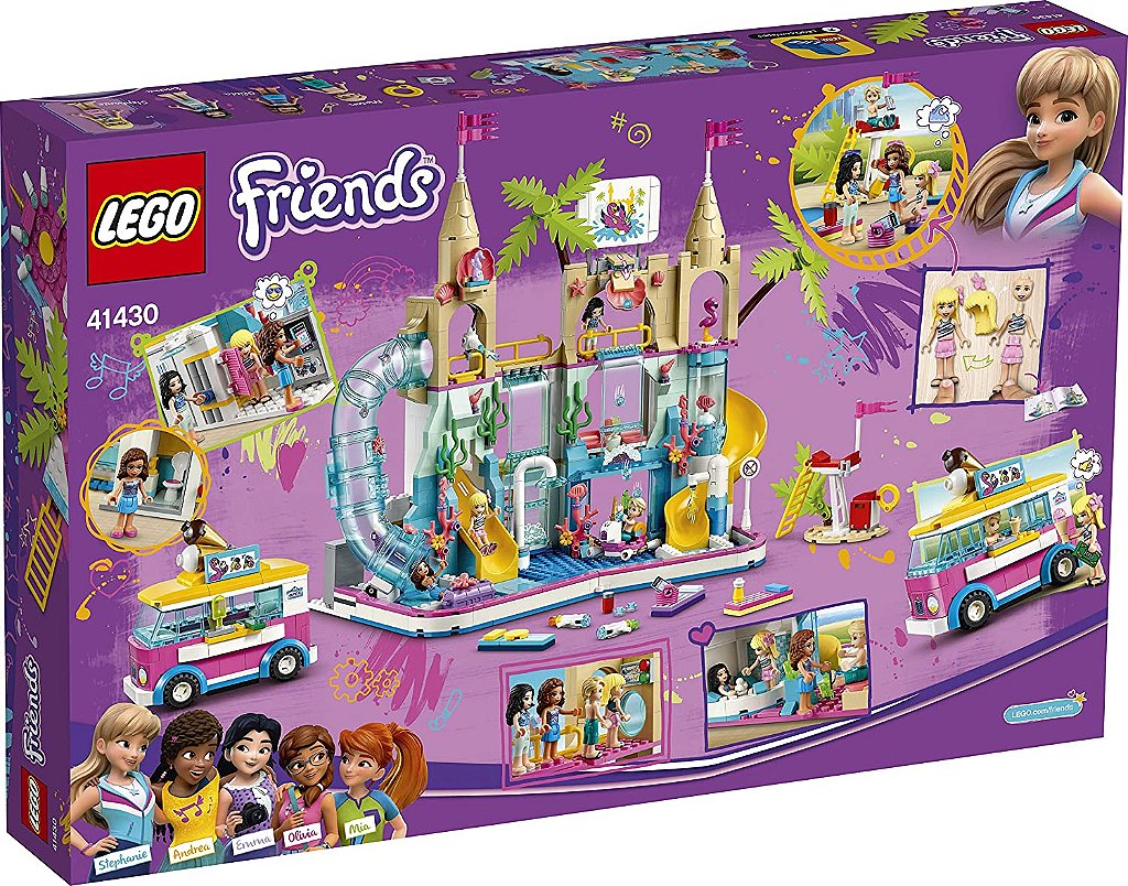 LEGO FRIENDS PARQUE AQUATICO DE DIVERSAO DE VERAO 41430 - Star