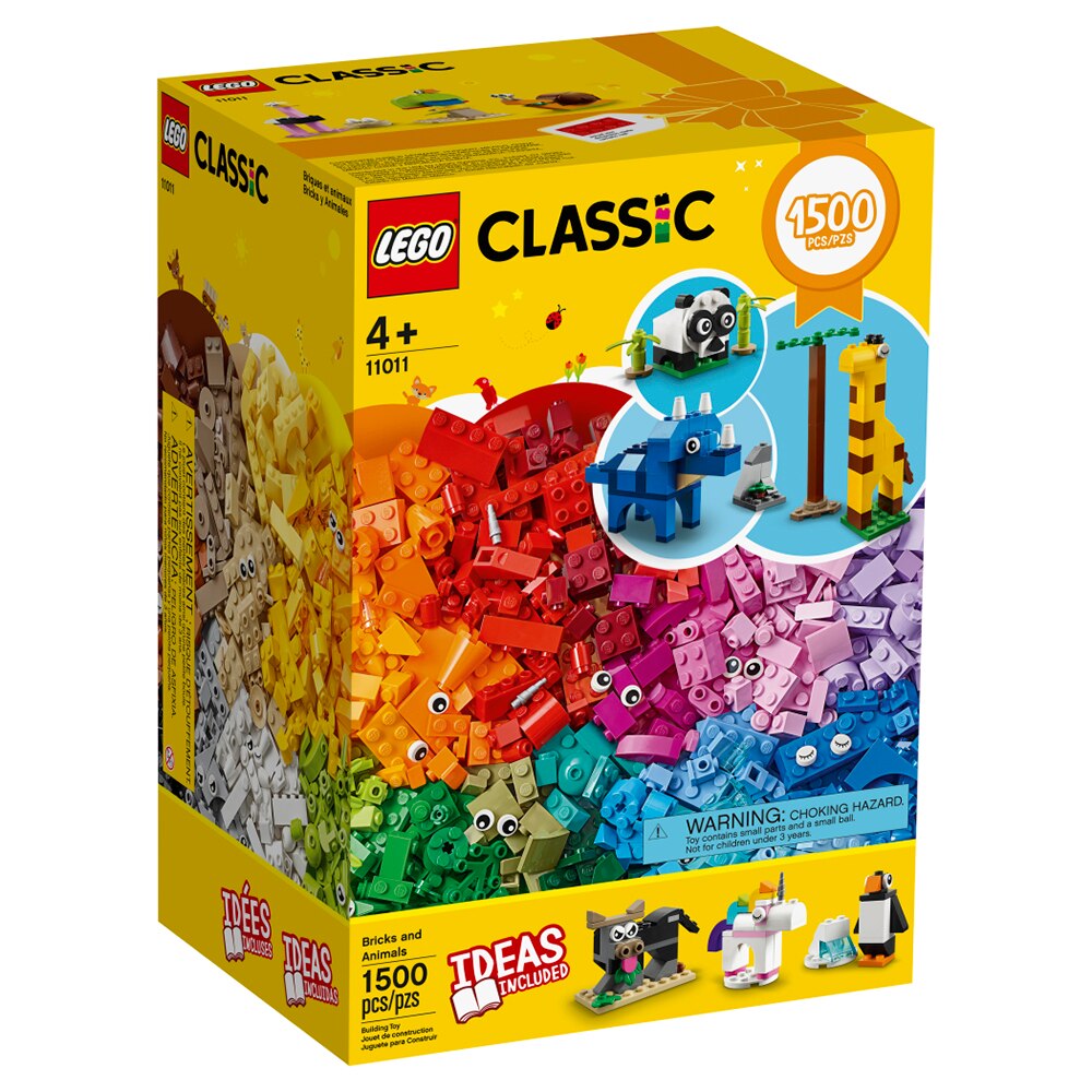 Peças e Ideias - Brinquedo Lego Classic - Blocos de Montar - 11001