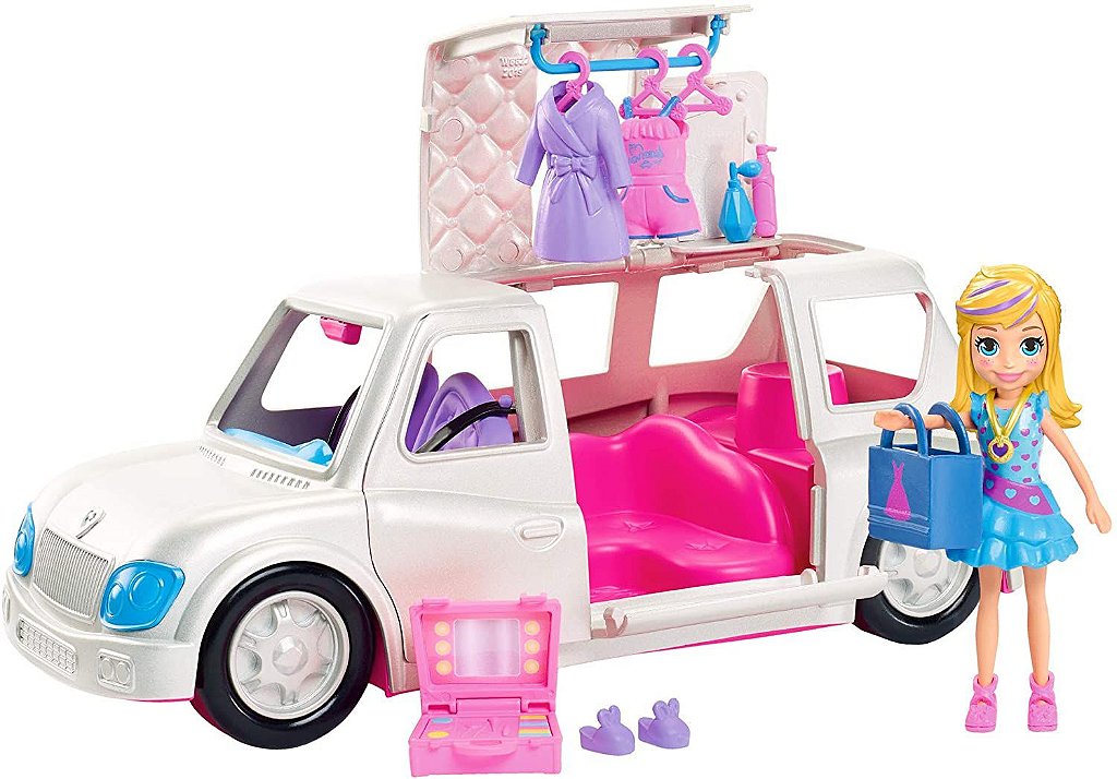 POLLY POCKET LIMOUSINE FASHION GDM19 - Star Brink Brinquedos