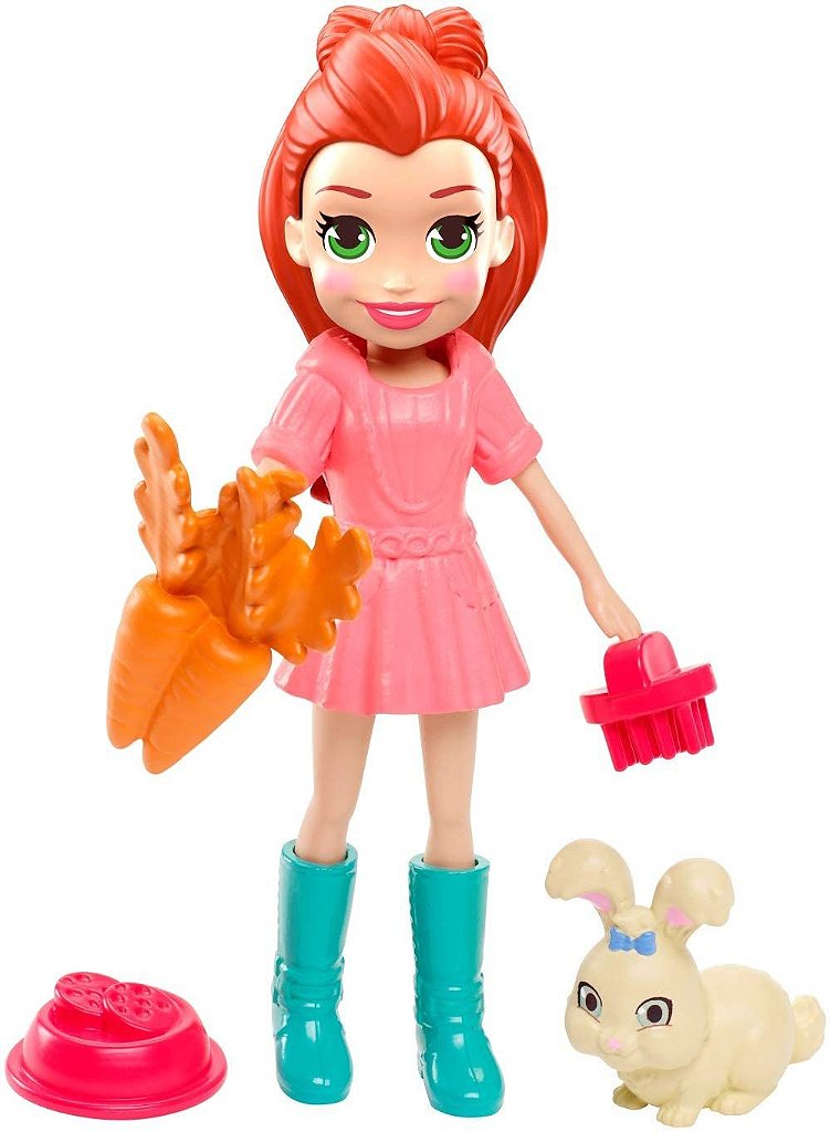 POLLY POCKET HOSPITAL MÓVEL DOS BICHINHOS GFR04 - Star Brink Brinquedos