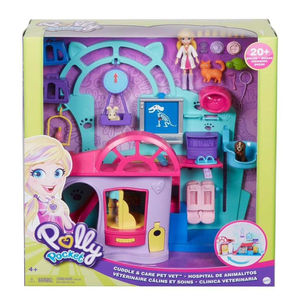 Polly Pocket Aventuras de Sereia - GXV27 - Mattel - Real Brinquedos