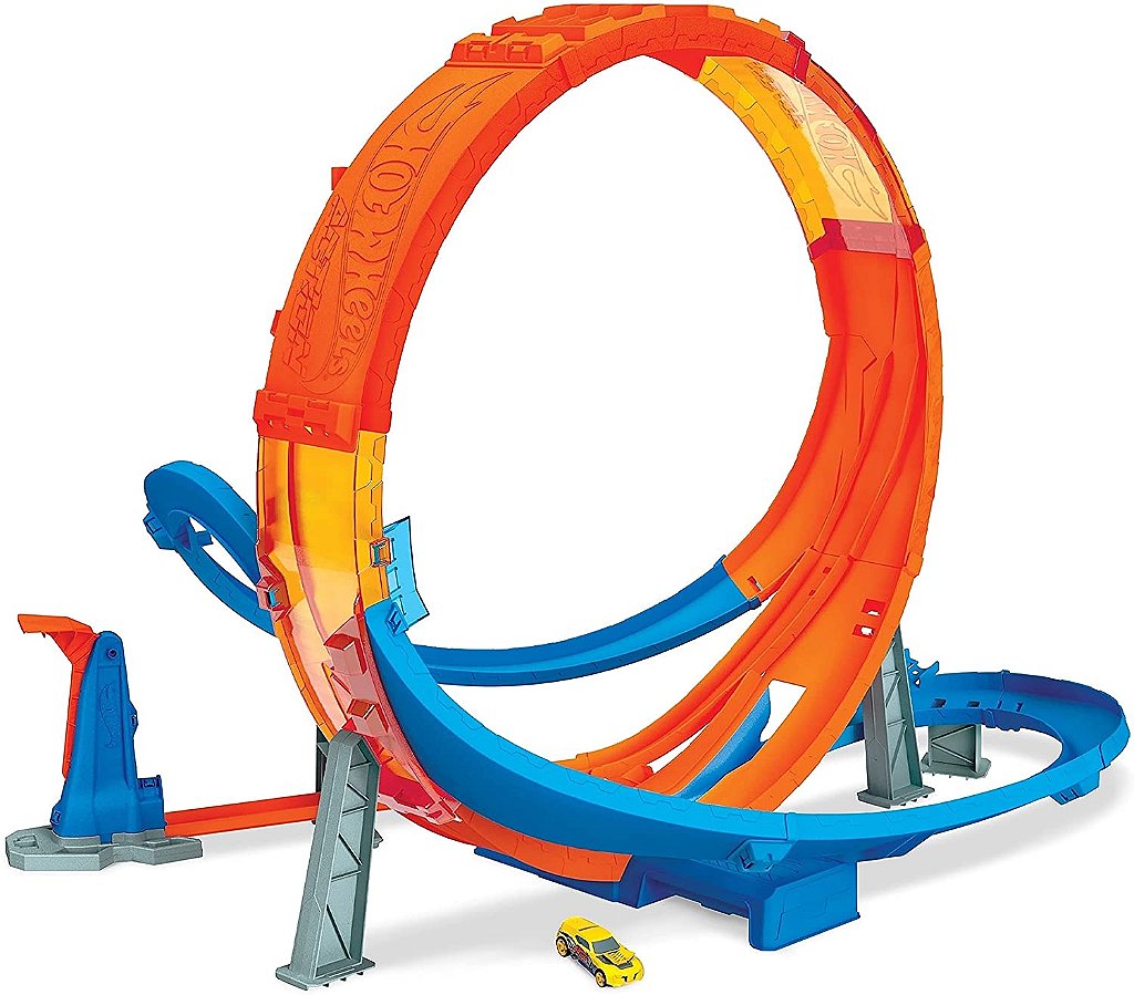 Hot Wheels Pista Revolução de Loopings - Mattel - Arco-Íris Toys