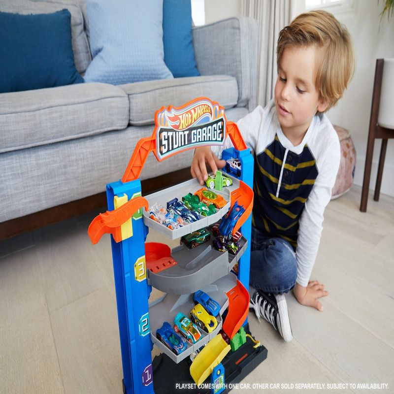 PISTA HOT WHEELS CITY CONJ DOWNTOWN LOJA DE HAMBÚRGUER FMY95 - Star Brink  Brinquedos