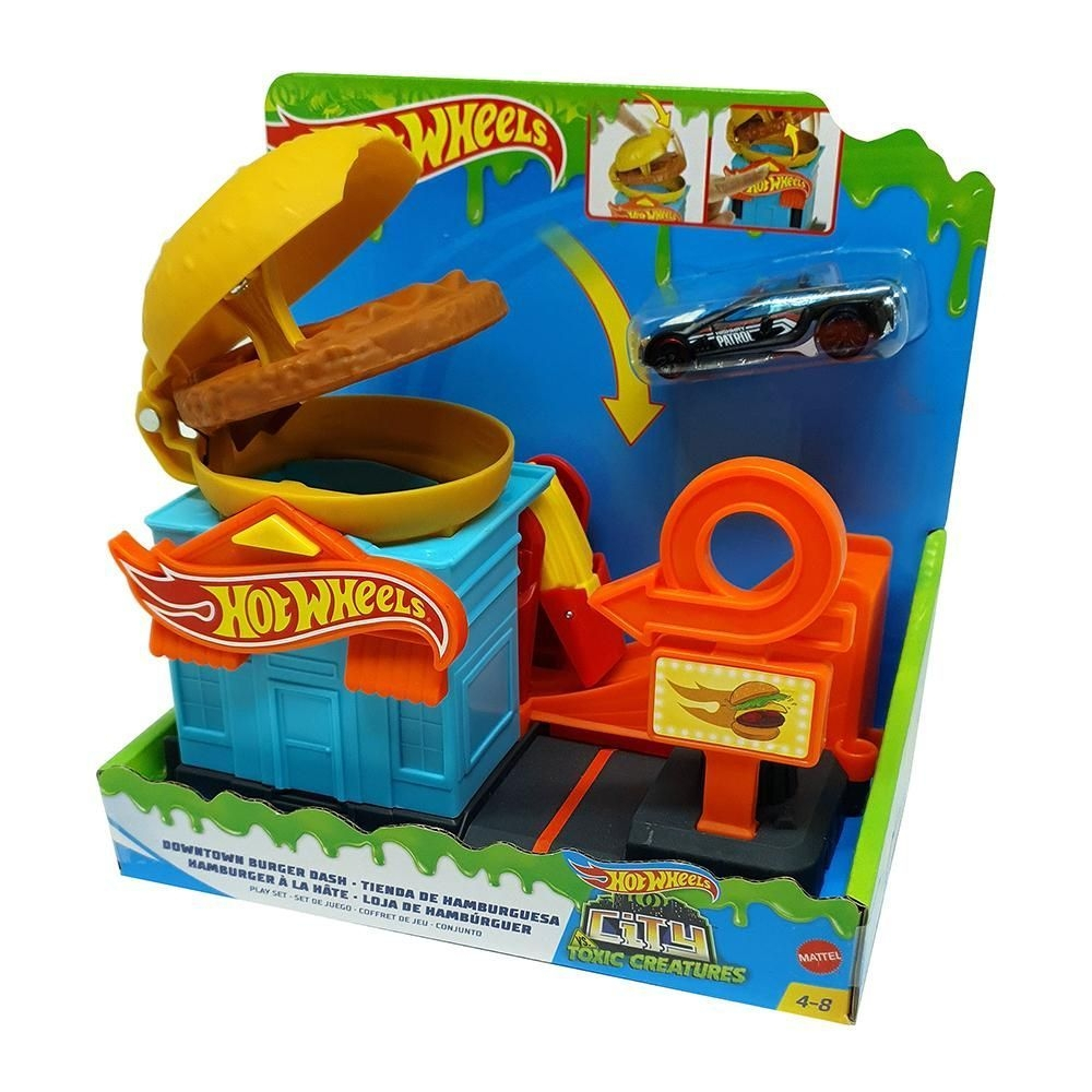 Pista Hot Wheels City Lugares Favoritos