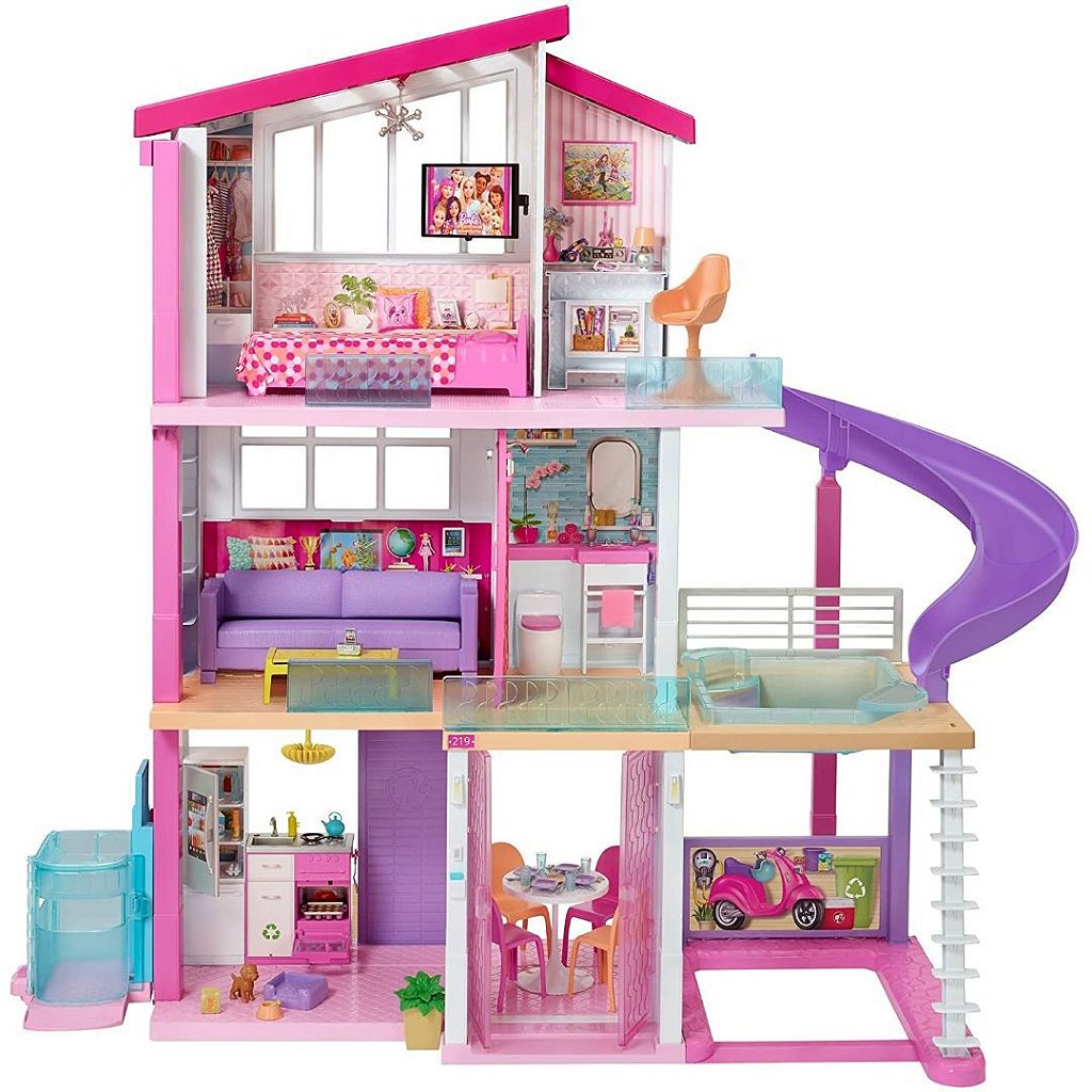 Barbie Mega Casa Dos Sonhos - Mattel Ffy84 Gnh53 - Star Brink