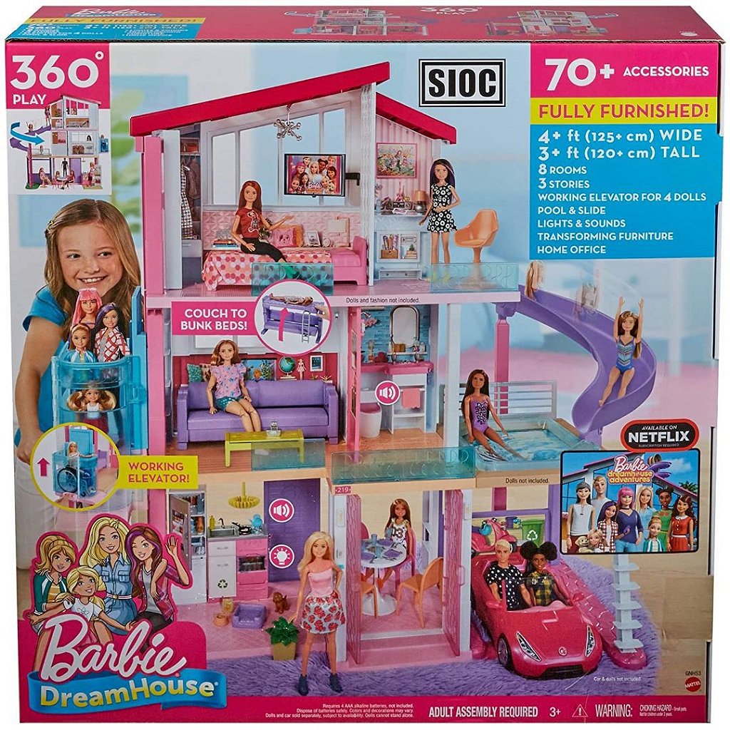 Barbie Dreamhouse Casa dos Sonhos - Mattel