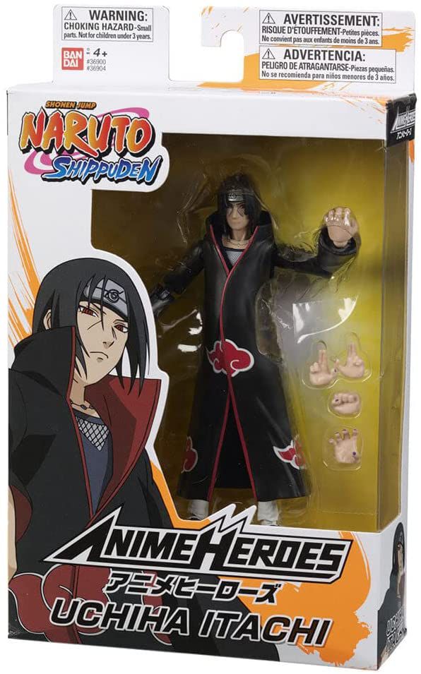 Boneco Naruto Shippudem Sasuke Uchiha Clássico Colecionável