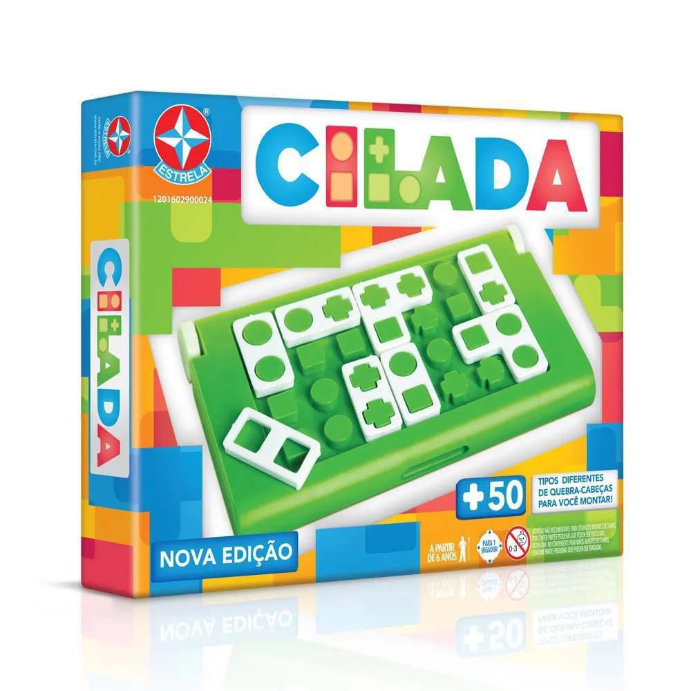 Ludo Jogo de Tabuleiro Estojo de Plastico Portatil