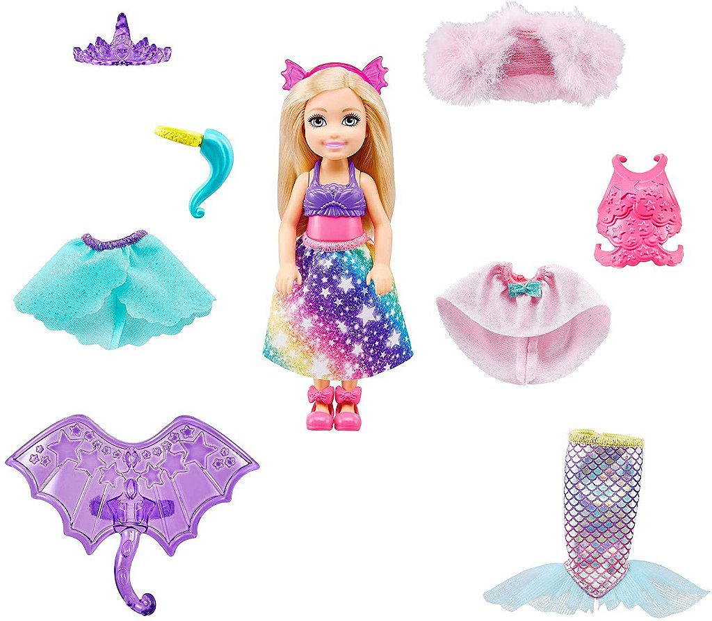 Barbie Dreamtopia Sereia Com Luzes Cintilantes - HDJ36 - Mattel