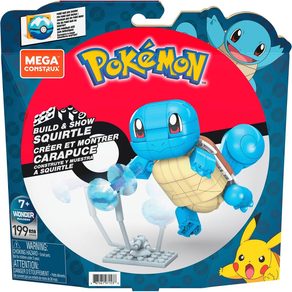 Brinquedo Para Montar Mega Construx Pokemon Bola Mattel em