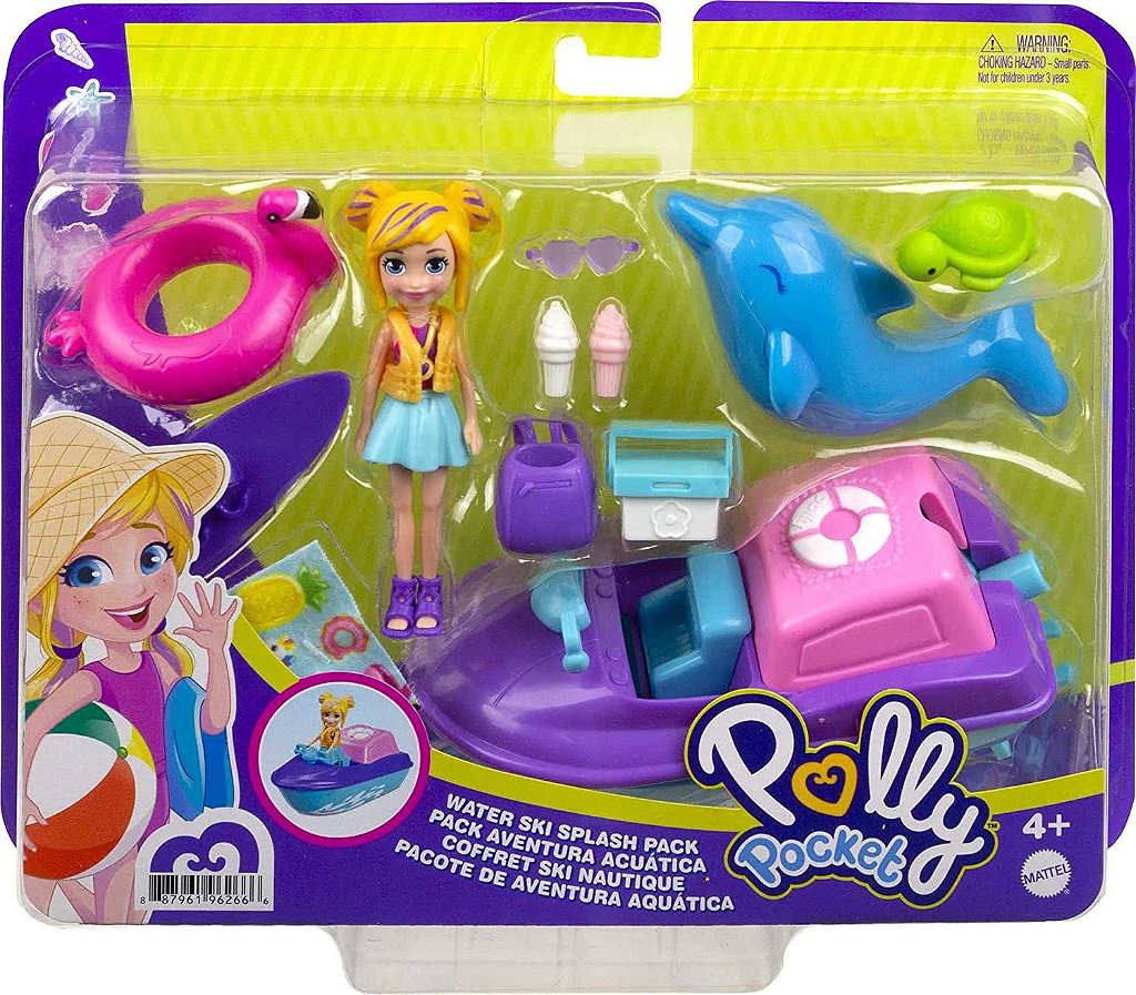 Polly Pocket Pollyville Aventuras na Casa da Árvore Mattel