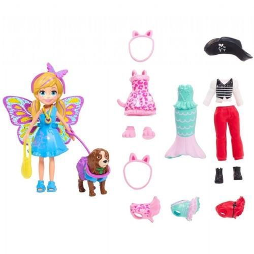 Boneca Polly Pocket Conjunto Super Armário De Animais HKW11 - Star Brink  Brinquedos