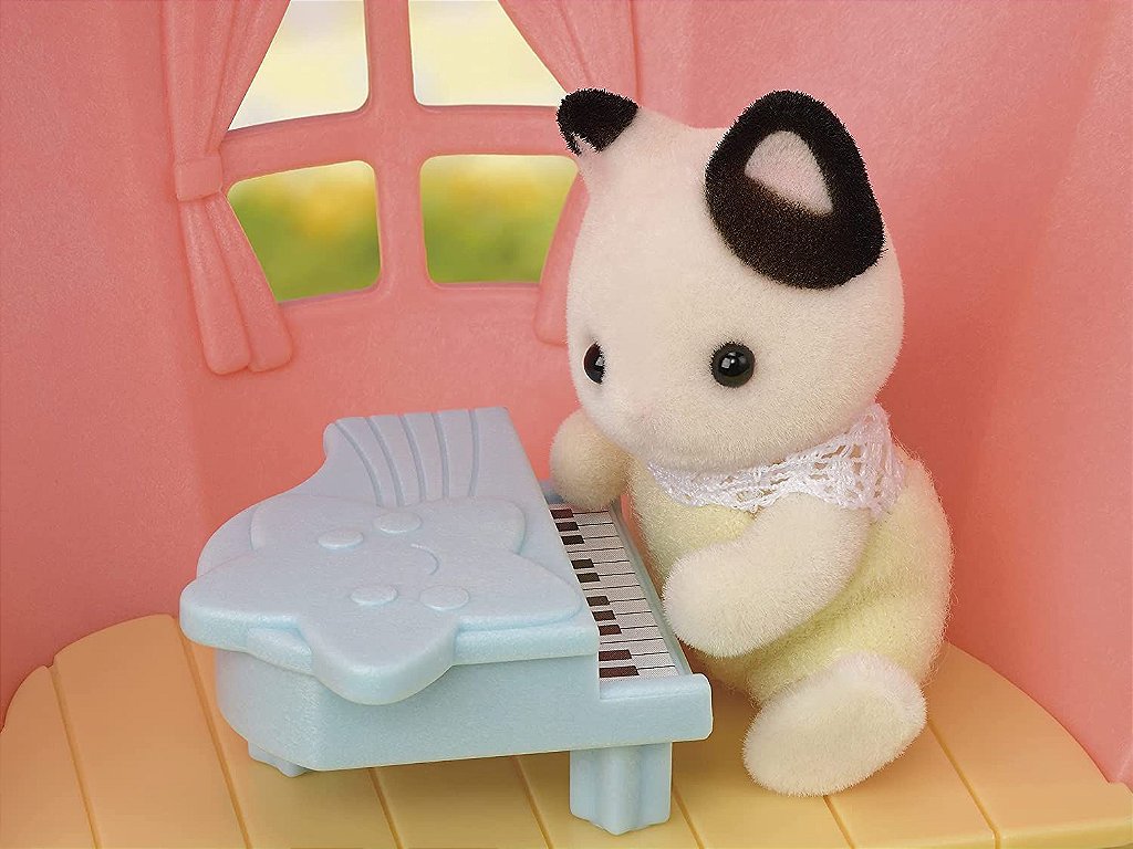 Piano Infantil Musical - Fisher-Price - Panda - Fun Divirta-se