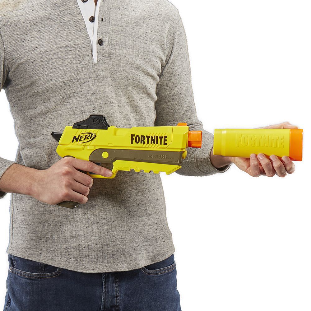 Lanca Dardos Nerf Fortnite Sp-l E7063 Hasbro, Amarelo