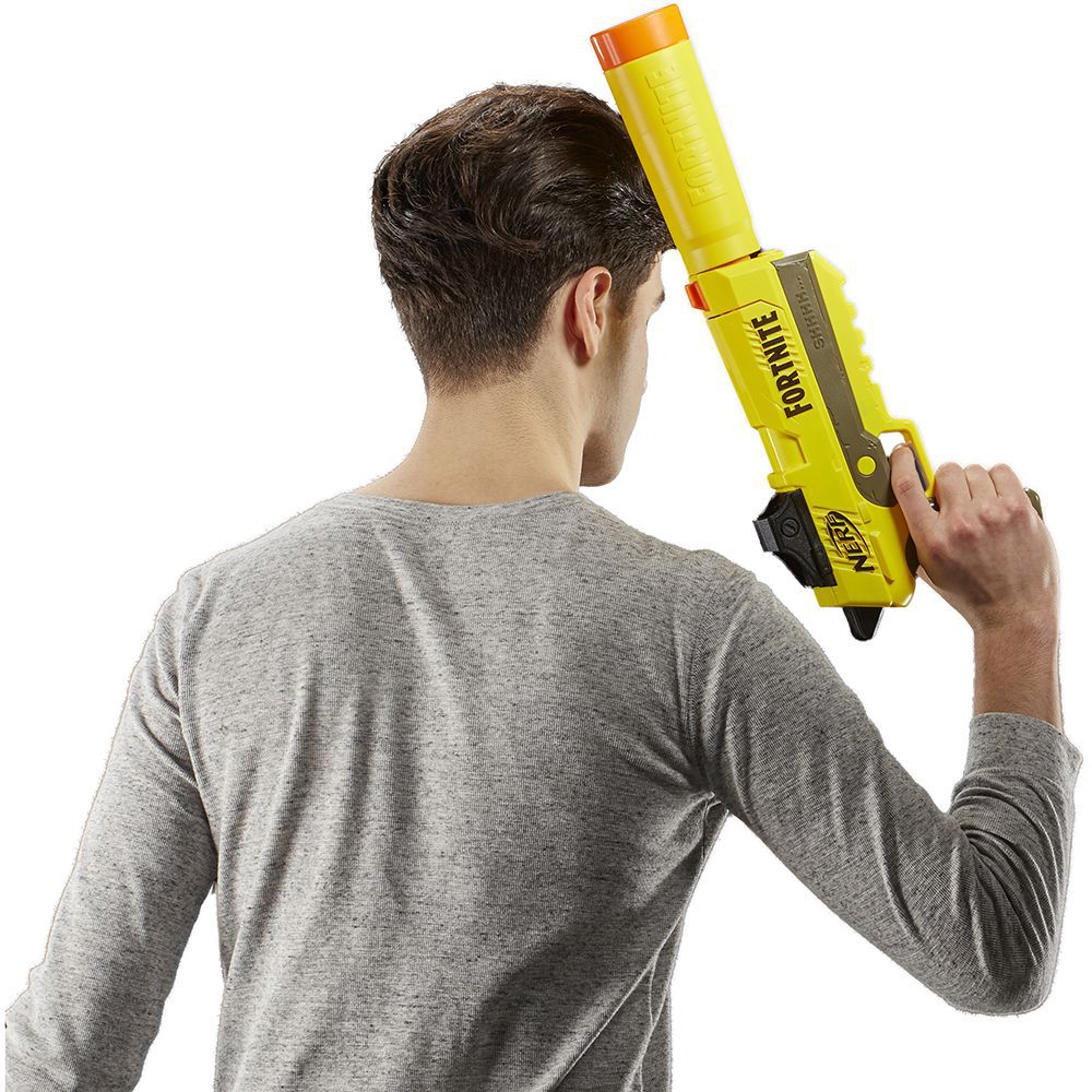 Lanca Dardos Nerf Fortnite Sp-l E7063 Hasbro, Amarelo