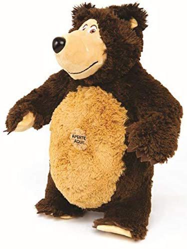 Build A Bear ursinho de pelúcia preto estrelas multicoloridas bicho de  pelúcia mais velho 16