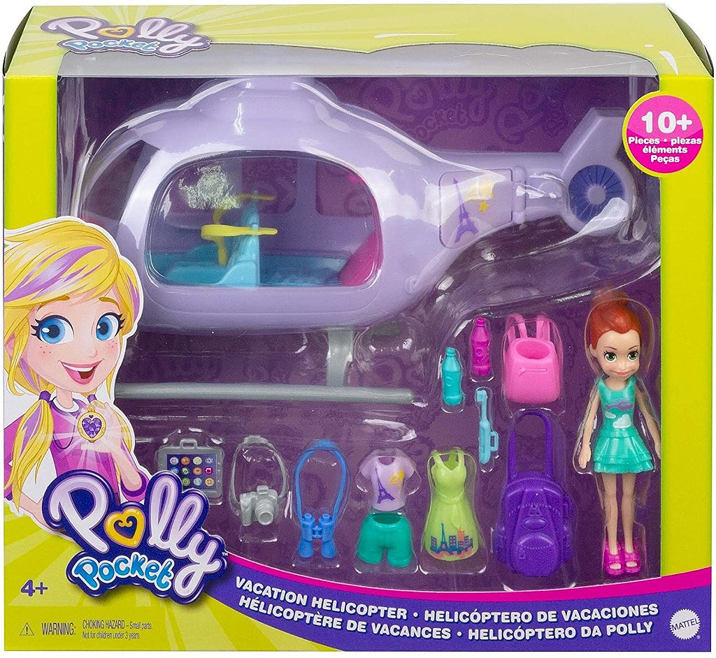 Polly Pocket Pollyville Aventuras na Casa da Árvore Mattel