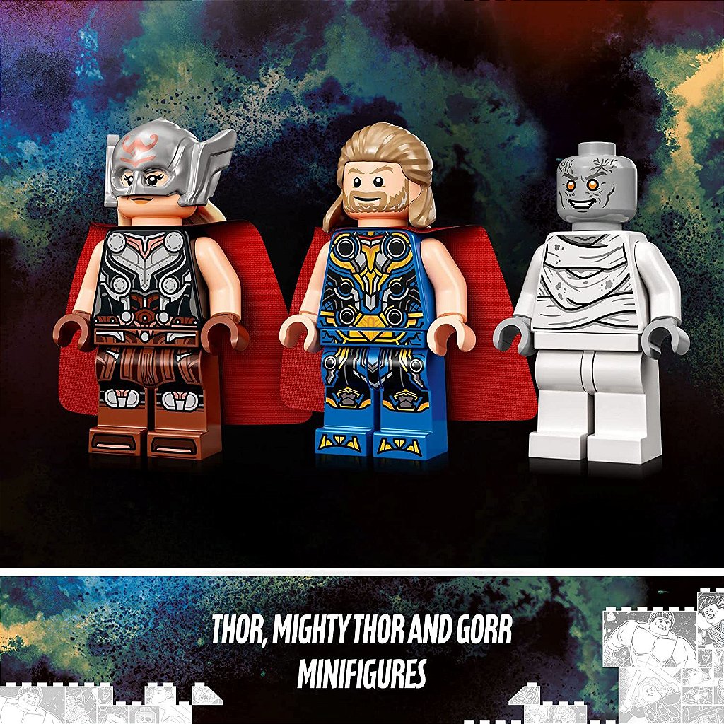 Lego Super Heroes 76200 Marvel Nova Asgard Do Bro Thor Quantidade De Peças  265