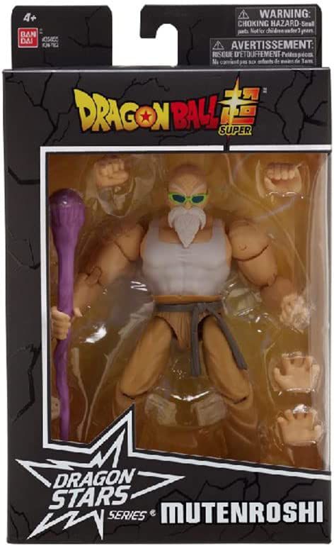 Action Figure Boneco Dragon Ball Goku criança c/ bastão