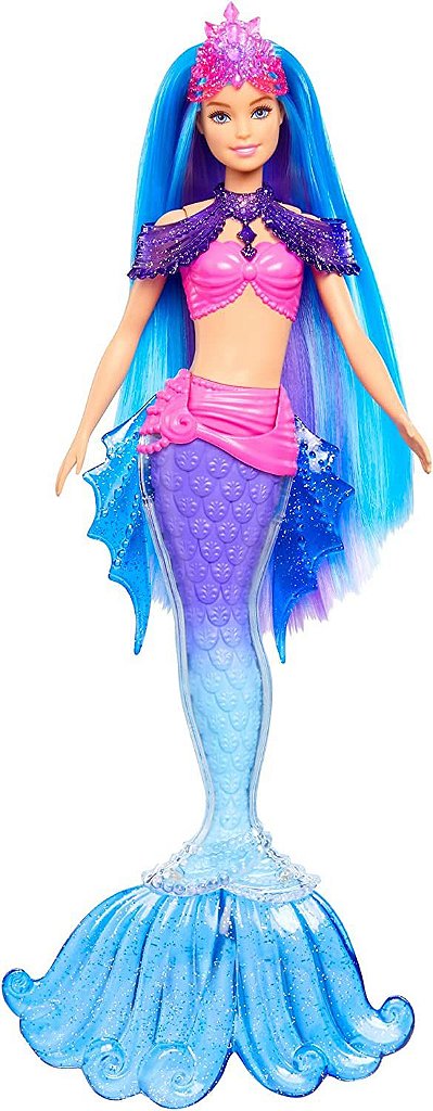 Boneca Barbie Sereia Mermaid Power Malibu Mattel HHG52 - Star