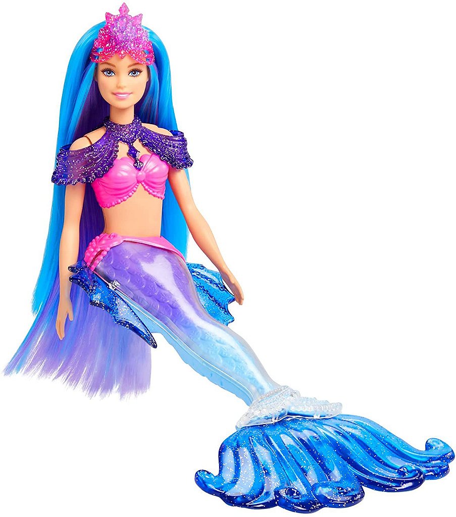 Boneca Barbie Sereia Mermaid Power Malibu Mattel HHG52 - Star Brink  Brinquedos