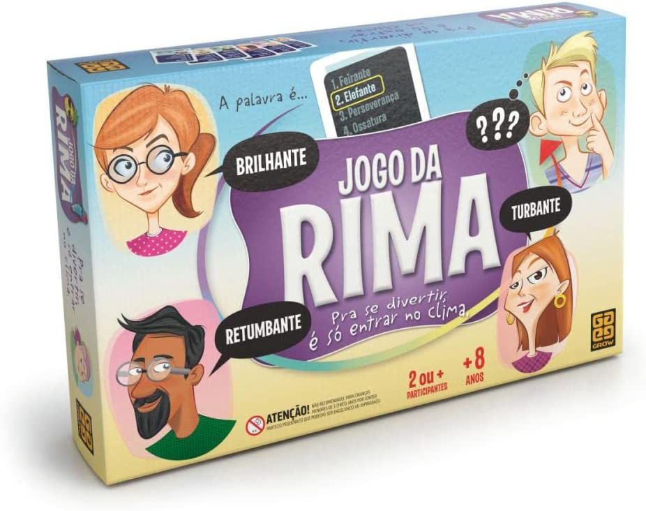 Rima Jogo de Tabuleiro Grow 3719 - Star Brink Brinquedos