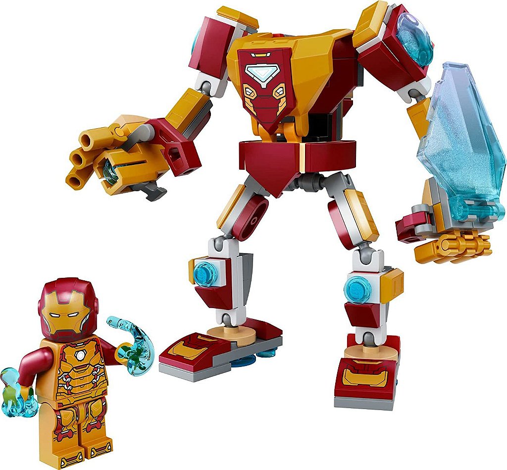 Lego Marvel Armadura Mecânica do Homem de Ferro 76203 - Star Brink  Brinquedos