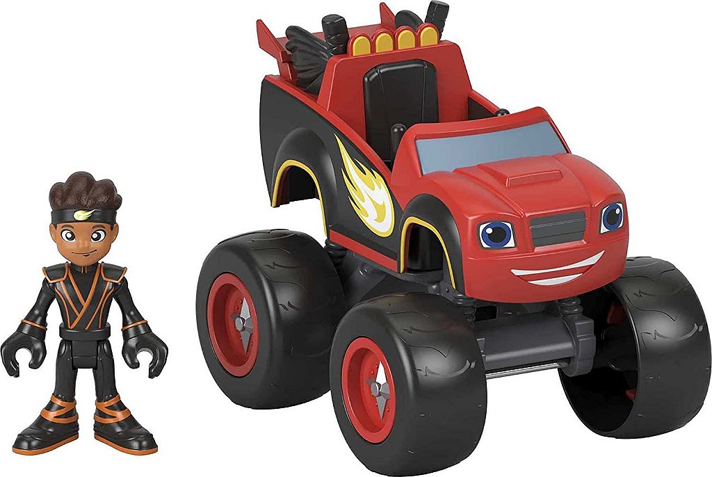 Carro Blaze Drag Race Blaze and The Monster Machines Engine - Mattel -  Carrinho de Brinquedo - Magazine Luiza