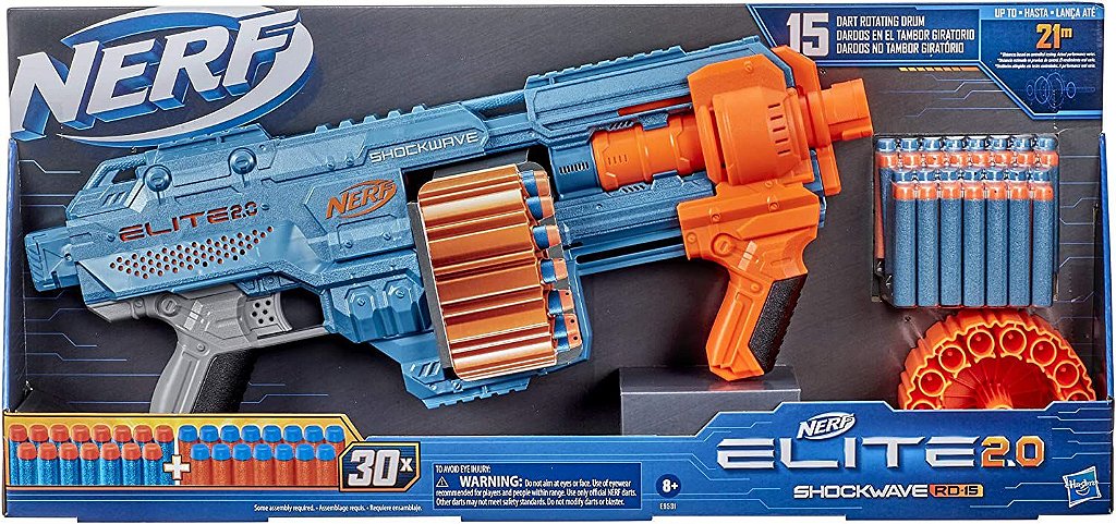 Lançador De Dardos Nerf Elite 2.0 Volt Sd-1 Hasbro - E9953