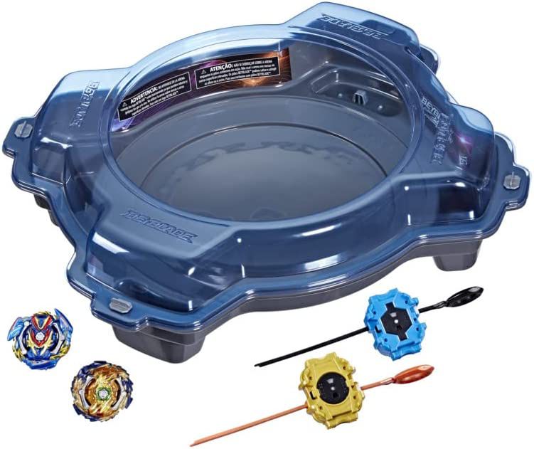 Kit 3 Piões De Batalha - BeyBlade Burst - Evolution Trio Kit - Valtryek Kit  Triplo - Hasbro - superlegalbrinquedos