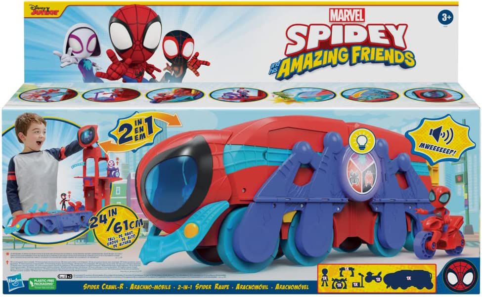 Boneca Marvel Ghost Spider Supersized Saf Hasbro f3987 - Star Brink  Brinquedos