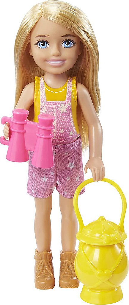 Barbie Chelsea Camping Mattel HDF77 Star Brink Brinquedos