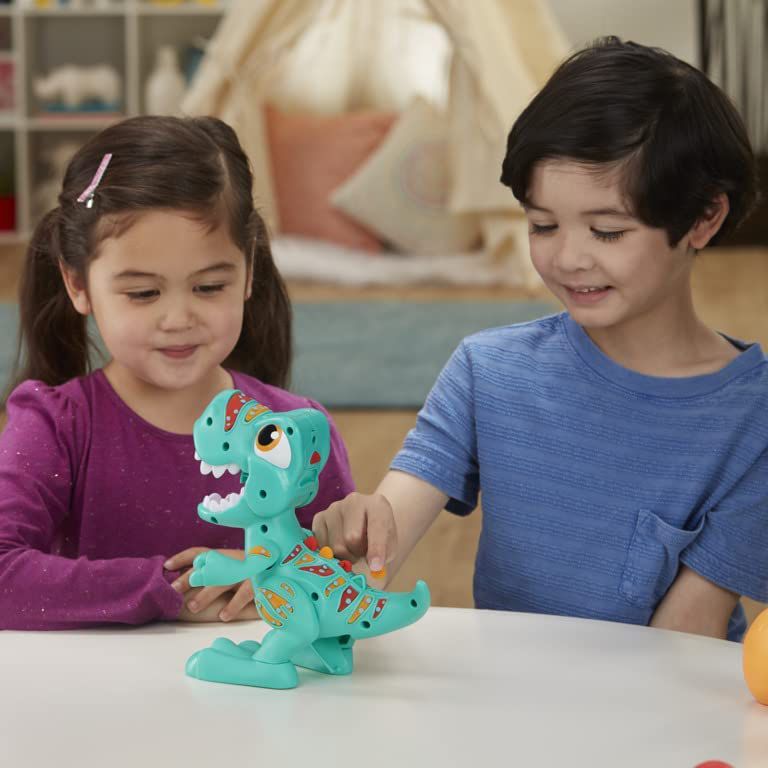 Play-Doh, Massinha Dino Crew Rex, Verde, Laranja e Vermelho :  : Brinquedos e Jogos