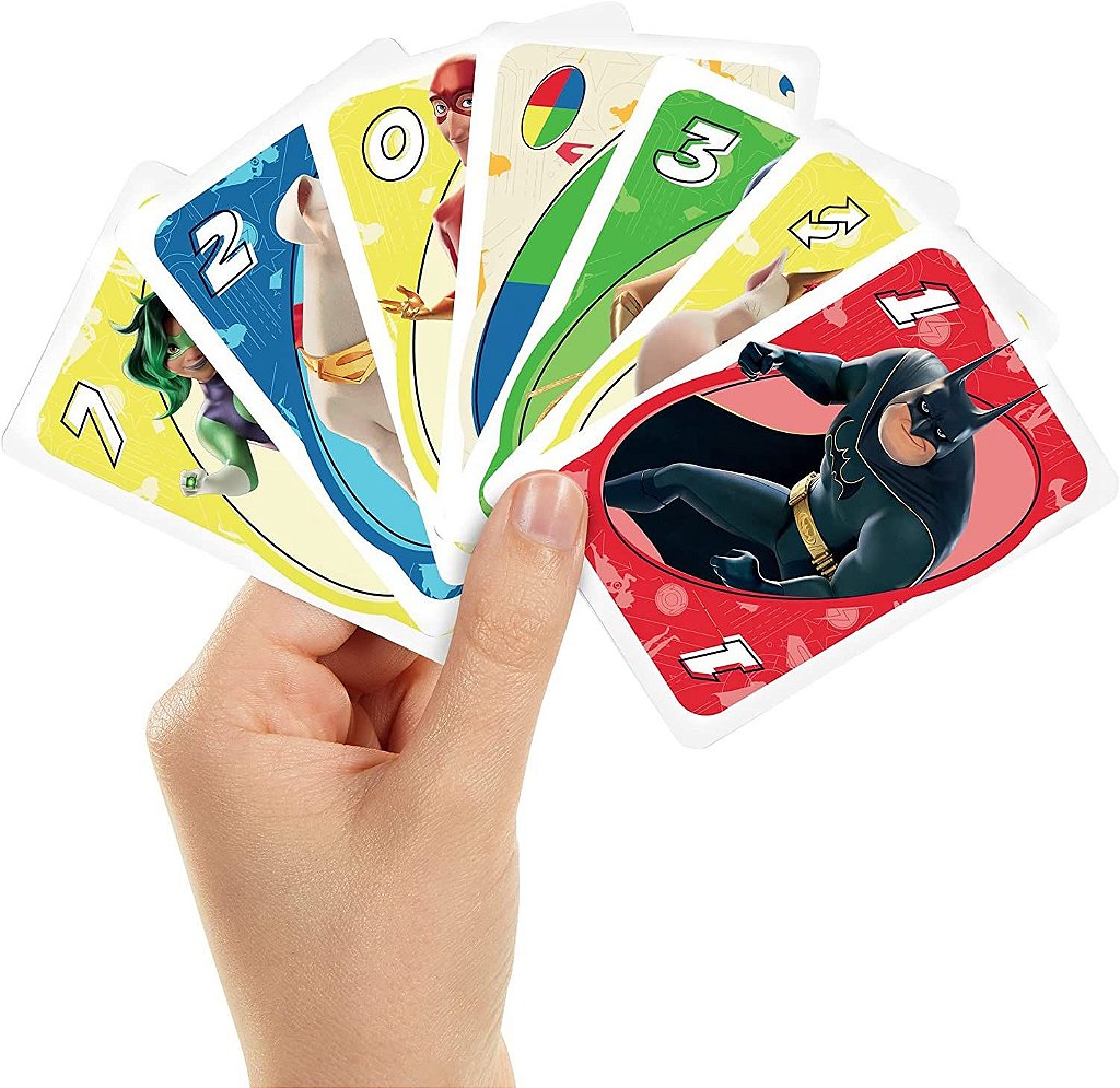 Jogo Cartas UNO Baralho Brinquedo Estratégia Diversão Inteligente Brincar  Criança Adulto Família - LBSHOP - Deck de Cartas - Magazine Luiza